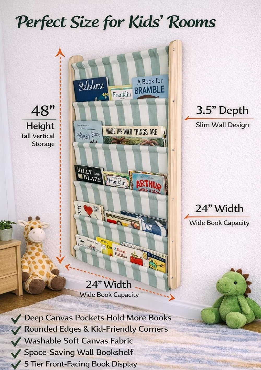 Mint  Pocket Bookshelf